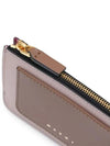 Colorblock Leather Card Wallet Brown - MARNI - BALAAN 6