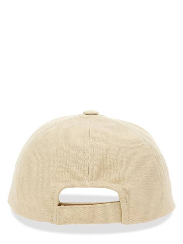 Tyron Logo Cotton Ball Cap Ecru - ISABEL MARANT - BALAAN 5