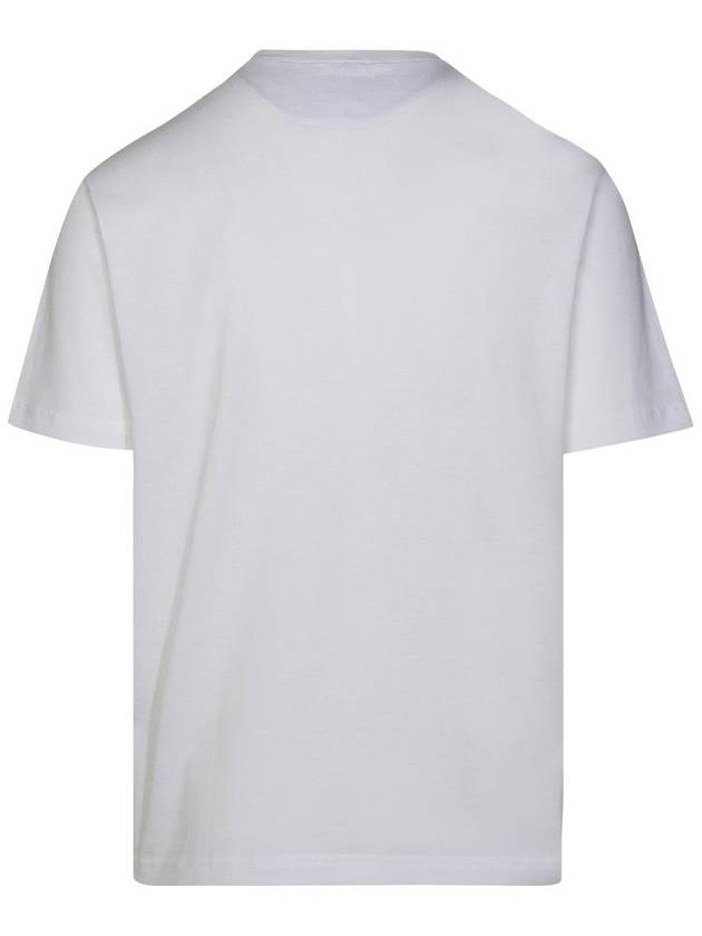 Eleventy White Cotton T-Shirt - ELEVENTY MILANO - BALAAN 3