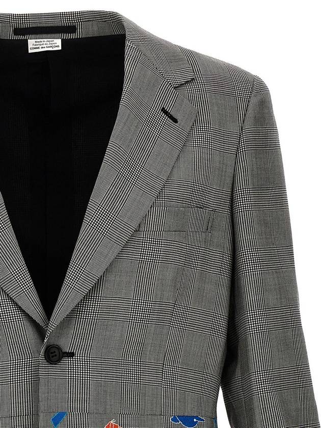 Suit Jacket PMJ0030511 Gray - COMME DES GARCONS - BALAAN 4