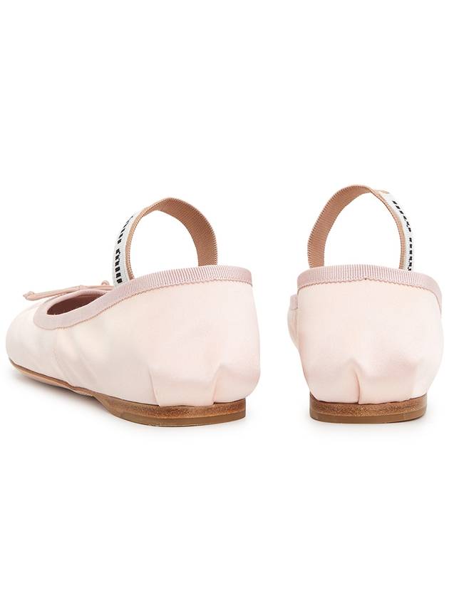 Satin Ballerinas Pink - MIU MIU - BALAAN 7