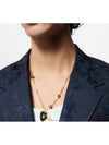 LV Picks Pendant Necklace Gold - LOUIS VUITTON - BALAAN 6