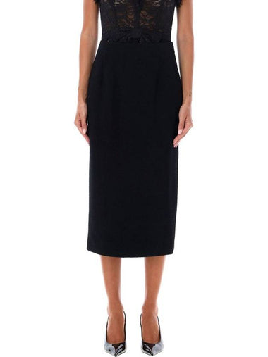 Tweed boucle midi skirt - ALESSANDRA RICH - BALAAN 1