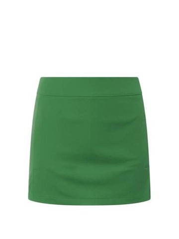 Women's Amelie H Line Skirt Green - J.LINDEBERG - BALAAN 1