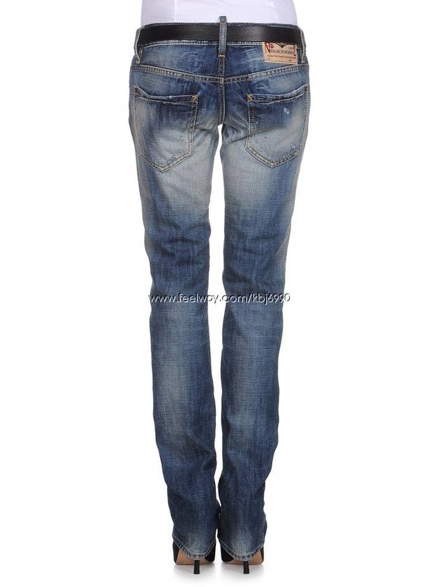 Women's Brothers 2 Slim Jeans 75LA0328 - DSQUARED2 - BALAAN 3