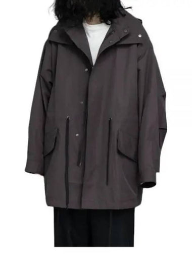 OREGON COAT COCOA 868 Oregon hooded coat - STUDIO NICHOLSON - BALAAN 1