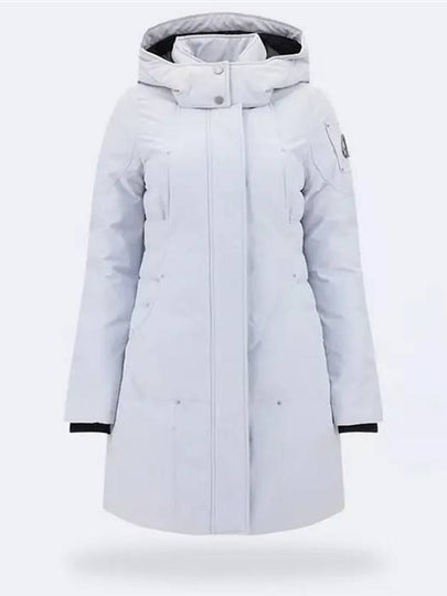 Women's Cloud Down Parka Light Blue - MOOSE KNUCKLES - BALAAN 2