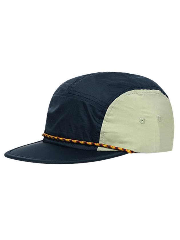 Runa Lightweight Five Panel Ball Cap Indigo Blue - KLATTERMUSEN - BALAAN 1