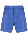 Logo Patch Swim Short Pants Blue 2C000 04 53326 719 - MONCLER - BALAAN 1