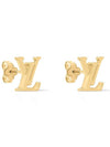 LV Iconic Earrings Gold - LOUIS VUITTON - BALAAN 4