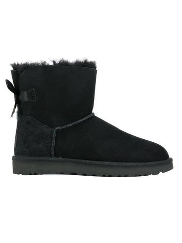 Mini Bailey Bow 2 Winter Boots Black - UGG - BALAAN 1