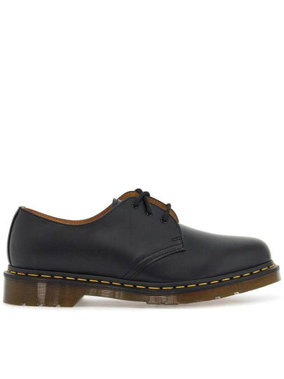 1461 Smooth 3 Hole Leather Loafers Black - DR. MARTENS - BALAAN 2