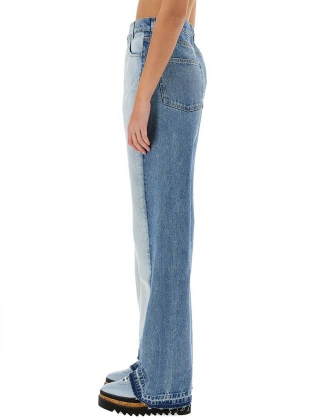 Stella McCartney Straight-Leg Jeans With Contrasting Panels - STELLA MCCARTNEY - BALAAN 7