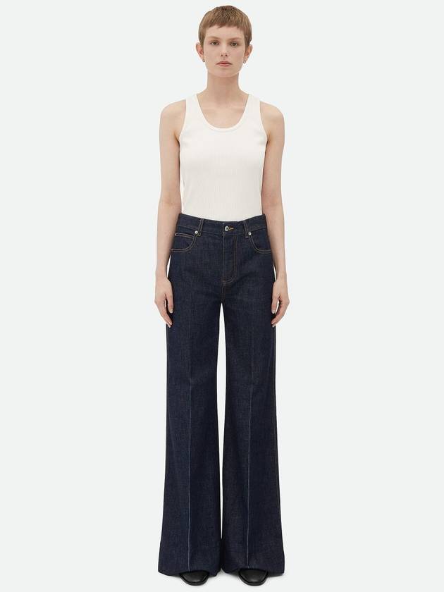 Palazzo wide jeans indigo - BOTTEGA VENETA - BALAAN 2