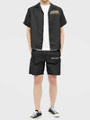 Men's Logo Swim Shorts Black - PALM ANGELS - BALAAN 8