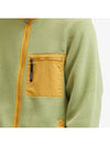 Men's Synchilla Fleece Zip-Up Jacket Green - PATAGONIA - BALAAN 4