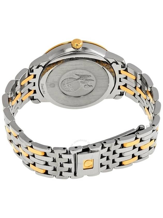 Omega De Ville Yellow Gold Diamond Dial Steel and 18kt Yellow Gold Ladies Watch 424.20.33.20.58.003 - OMEGA - BALAAN 3