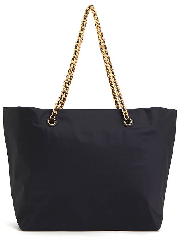 Ella Chain Tote Bag Black - TORY BURCH - BALAAN 5