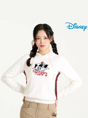 Women s Artwork Sideline Long Sleeve Hooded Sweater DL3LKT008 - DISNEY GOLF - BALAAN 1