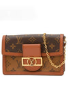 Dauphine Chain Cross Bag Brown - LOUIS VUITTON - BALAAN 2