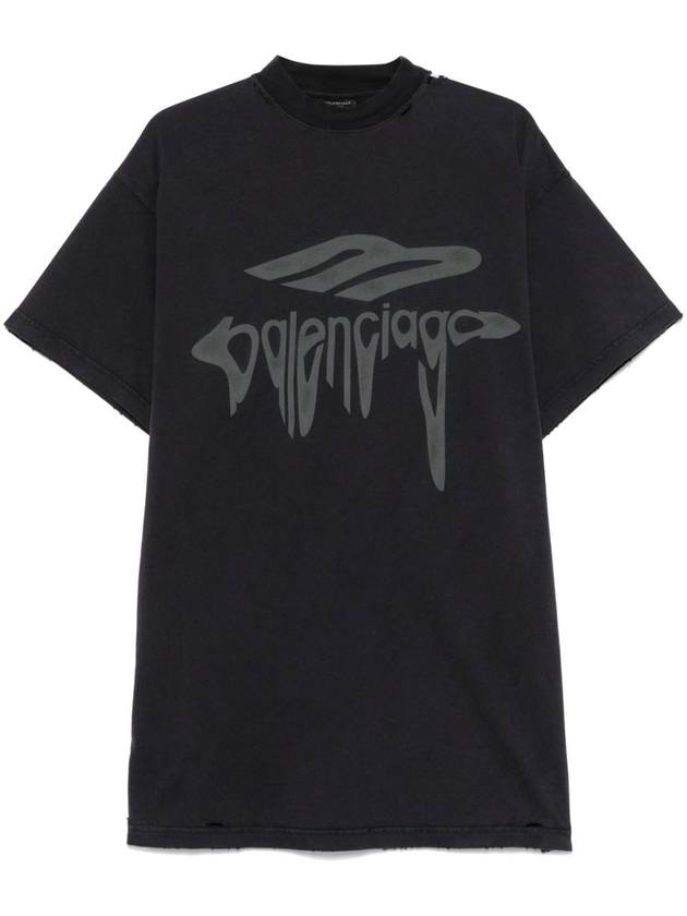 BALENCIAGA OVERSIZED T-SHIRT - BALENCIAGA - BALAAN 1