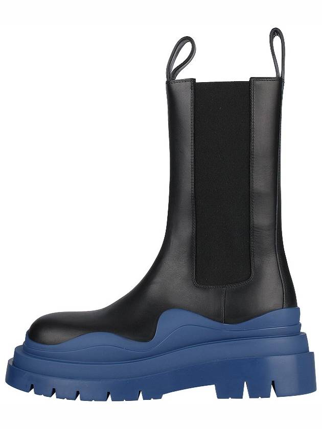 Tire Chelsea Boots Black Blue - BOTTEGA VENETA - BALAAN 4