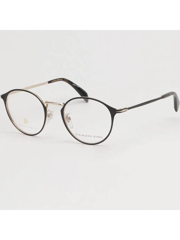 Glasses Frame DB7056 I46 Fashion Round Glasses Stainless Steel - DAVID BECKHAM - BALAAN 5