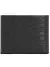 Gancini Half Wallet Black - SALVATORE FERRAGAMO - BALAAN 4