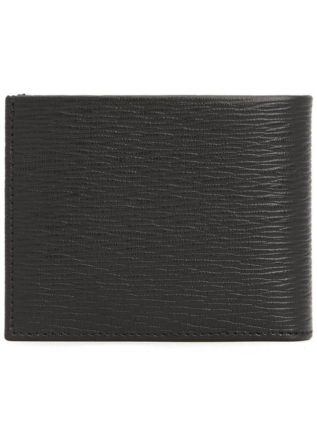 Gancini Half Wallet Black - SALVATORE FERRAGAMO - BALAAN 4