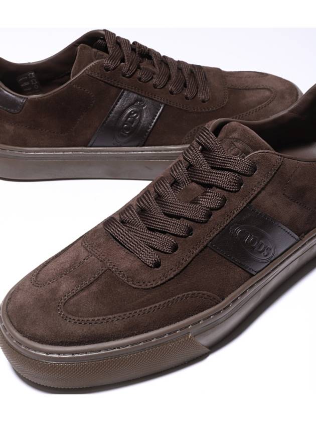 Suede Low Top Sneakers Brown - TOD'S - BALAAN 10