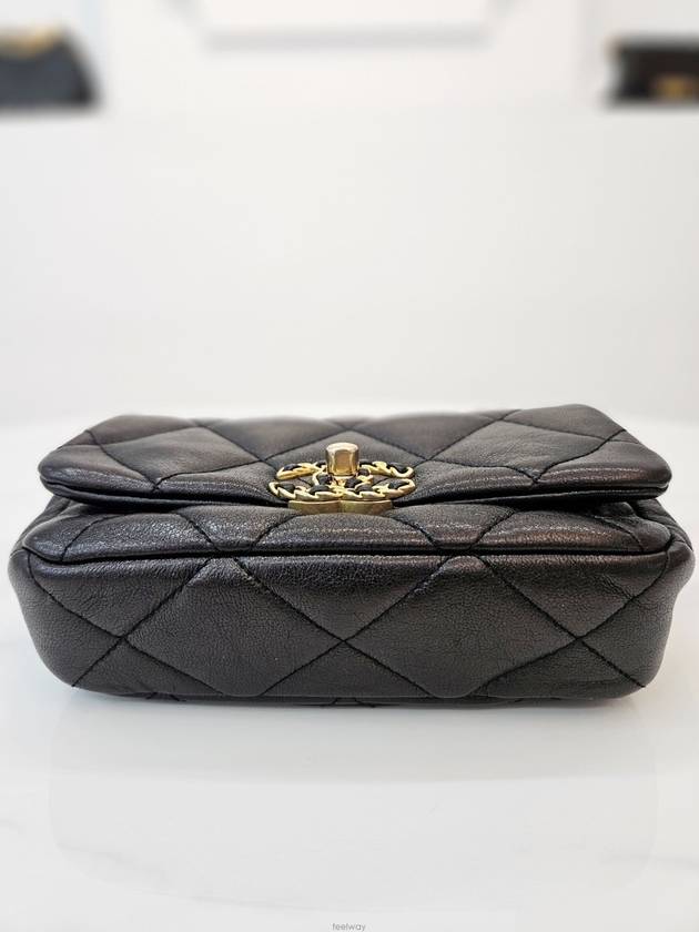 19 Belt Bag Gold Black 29th AS1163 - CHANEL - BALAAN 5