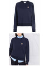 Fox Head Patch Adjusted Sweatshirt Navy - MAISON KITSUNE - BALAAN 5