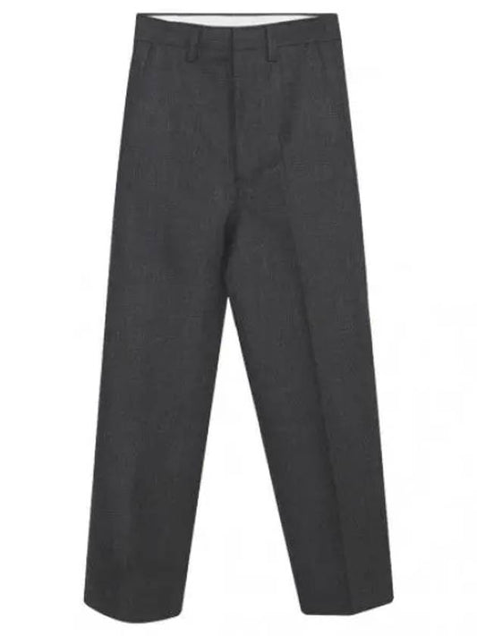 Wool gabardine large fit pants men s cotton chinos - AMI - BALAAN 1