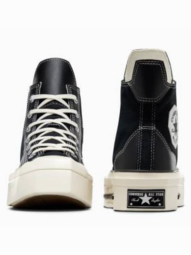 Chuck 70 De Luxe Square High Top Sneakers Black - CONVERSE - BALAAN 5