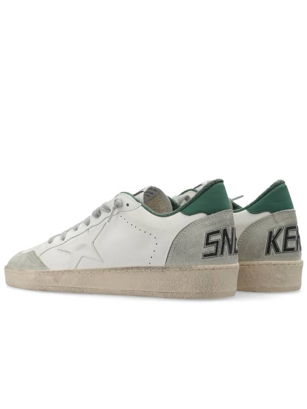 Ball Star Leather Low Top Sneakers White - GOLDEN GOOSE - BALAAN 6