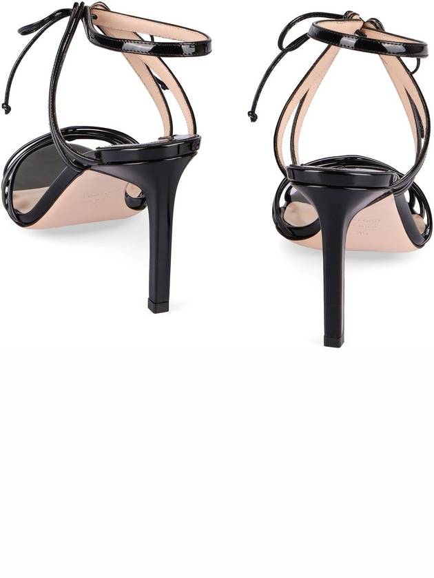 Tom Ford Angelica Heeled Leather Sandals - TOM FORD - BALAAN 4