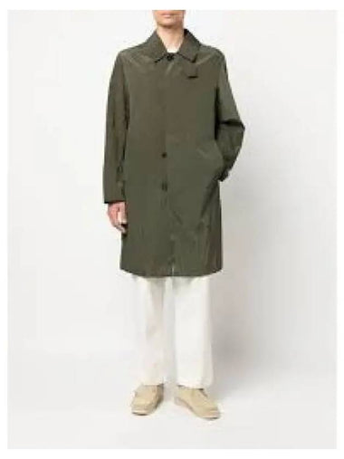 24 SOHO KHAKI NYLON PACKABLE RAINCOAT GMM 231 OC0375 1240067 - MACKINTOSH - BALAAN 1