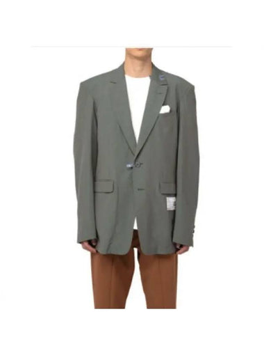 Light Slim Blazer Jacket Khaki - MIHARA YASUHIRO - BALAAN 1