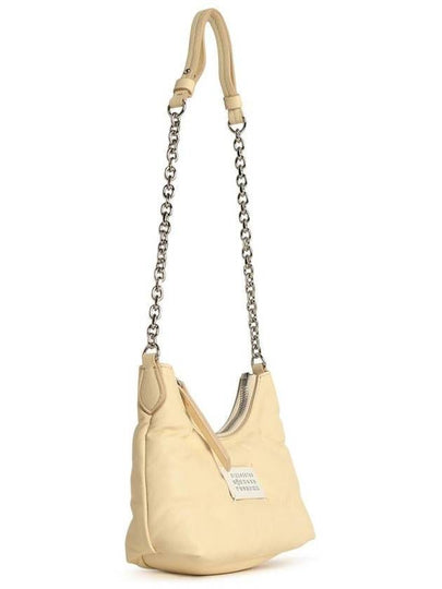 Maison Margiela Small 'Hobo' Ivory Leather Bag - MAISON MARGIELA - BALAAN 2