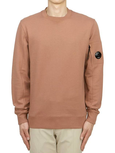 Diagonal Raised Fleece Sweatshirt Pink - CP COMPANY - BALAAN 2