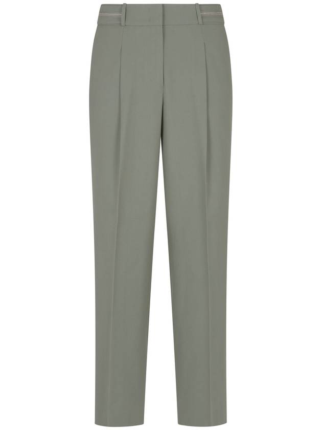 Peserico Trousers Green - PESERICO - BALAAN 1