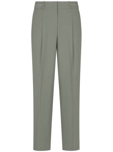 Peserico Trousers Green - PESERICO - BALAAN 1