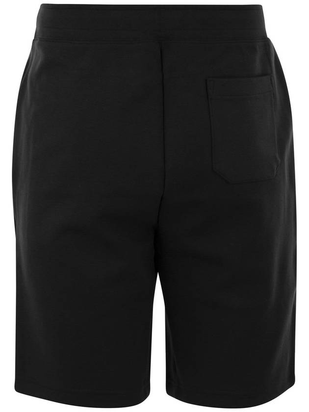 Embroidery Logo Track Shorts Black - POLO RALPH LAUREN - BALAAN 3