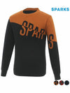 Men s wool color combination knit sweater SL3MKT001 - SPARKS - BALAAN 1