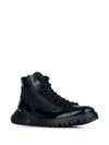 Combat Oblique Ankle Boots Black - DIOR - BALAAN 3