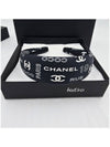 CC logo Cambon headband hairband black AA9560 - CHANEL - BALAAN 1