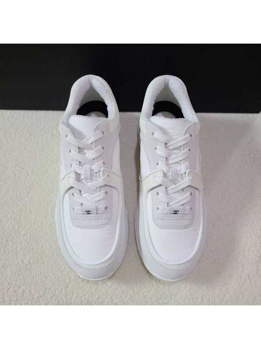 CC logo sneakers white G34360 - CHANEL - BALAAN 2