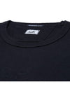 30/2 Mercerize Jersey Twist Short Sleeve T-Shirt Black - CP COMPANY - BALAAN 5