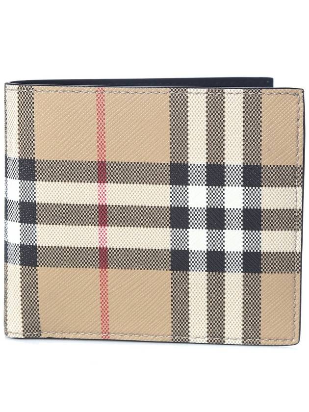 Vintage Check Logo Bifold Wallet Archive Beige - BURBERRY - BALAAN 2