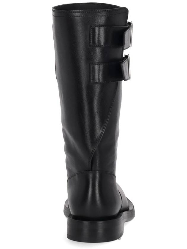 Milan soft biker long boots black - ANN DEMEULEMEESTER - BALAAN 5